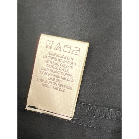 Inspired Hearts Women Black Satin Halter Dress with Cut-Out on Back Size L - Picture 12 of 13